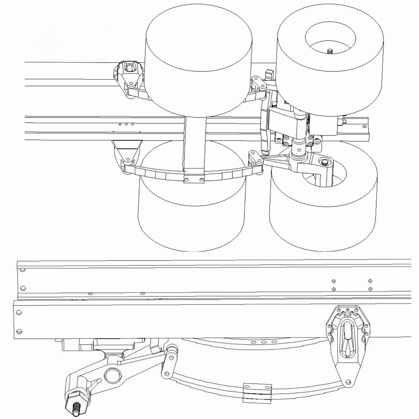 Tamiya 1/14 56368 Scania 770s 6x2 Rc Tractor Electric Lift Suspension