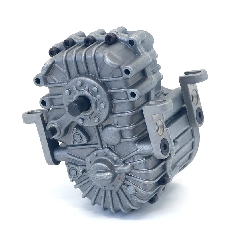 JDM-187 Metal Planetary Transmission Gearbox for 1/14 Tamiya RC Truck tractor