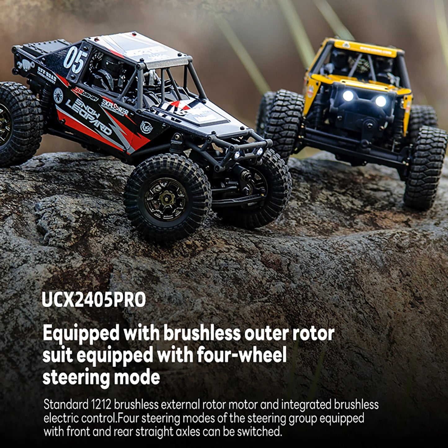 1/24 UdiRC UCX2405 PRO Brushless Motor RC Car RTR