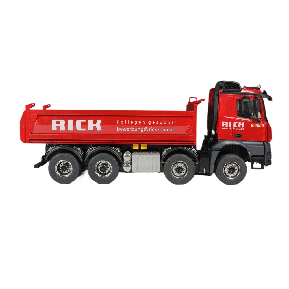 1/14 TAMIYA 8x8 RC hydraulic, dump truck with sound and light module RTR
