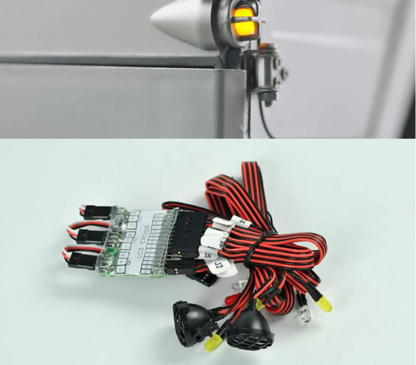 CROSSRC MC8C Rc 8x8 Truck with Sound Light KIT