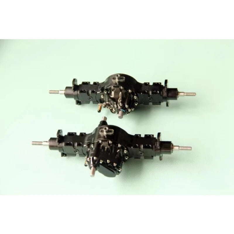 8x8 6x6 4x4 Metal Differential Lock Power Axle for 1/14 Tamiya RC Truck tractor