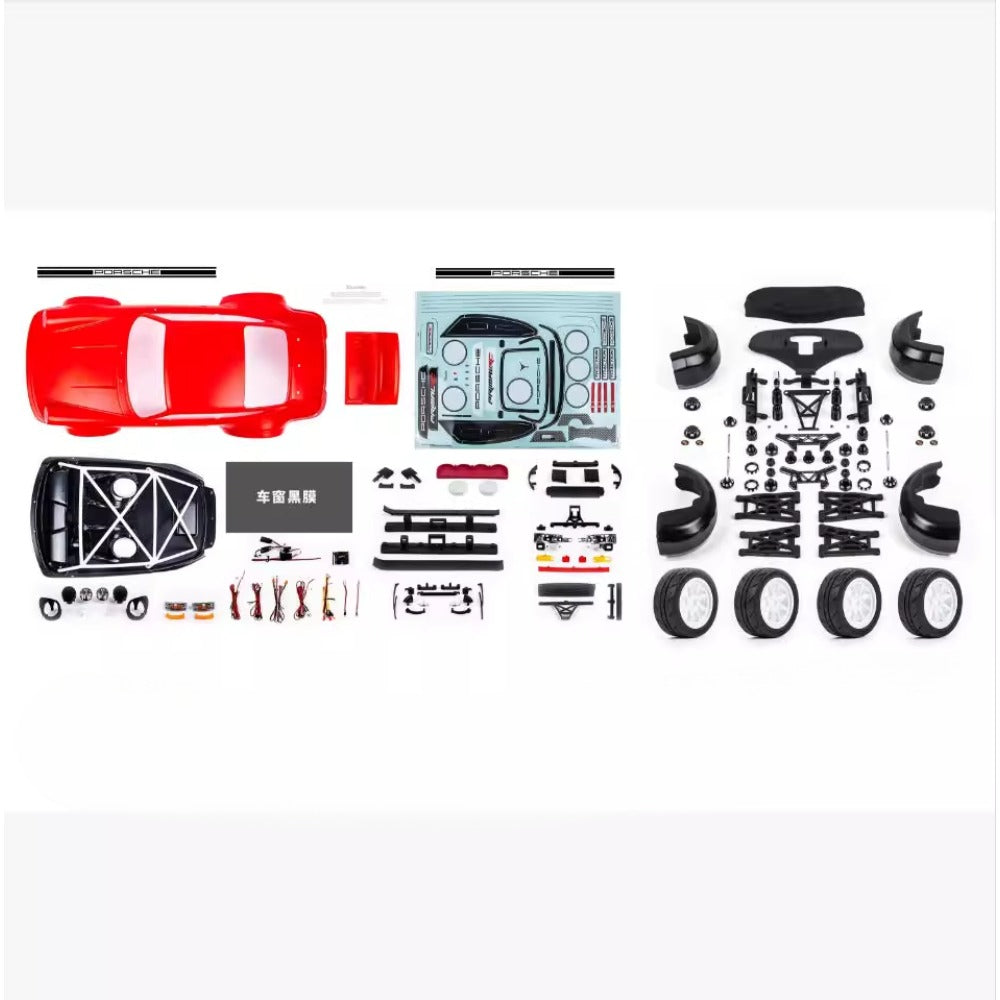 TRACTION HOBBY KM 1/7 WRC C3 Rc Rally Car E8508 Modify KM 1/6 934 Shell Kit