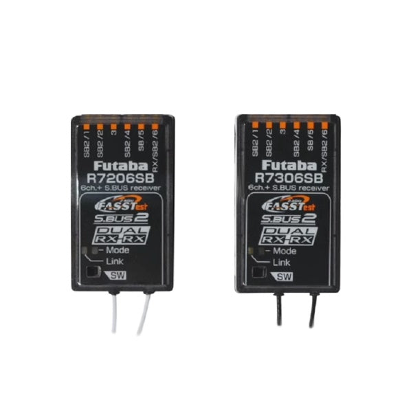 FUTABA R7206SB R7306SB V1.1 Micro Receiver with S. BUS2 Support