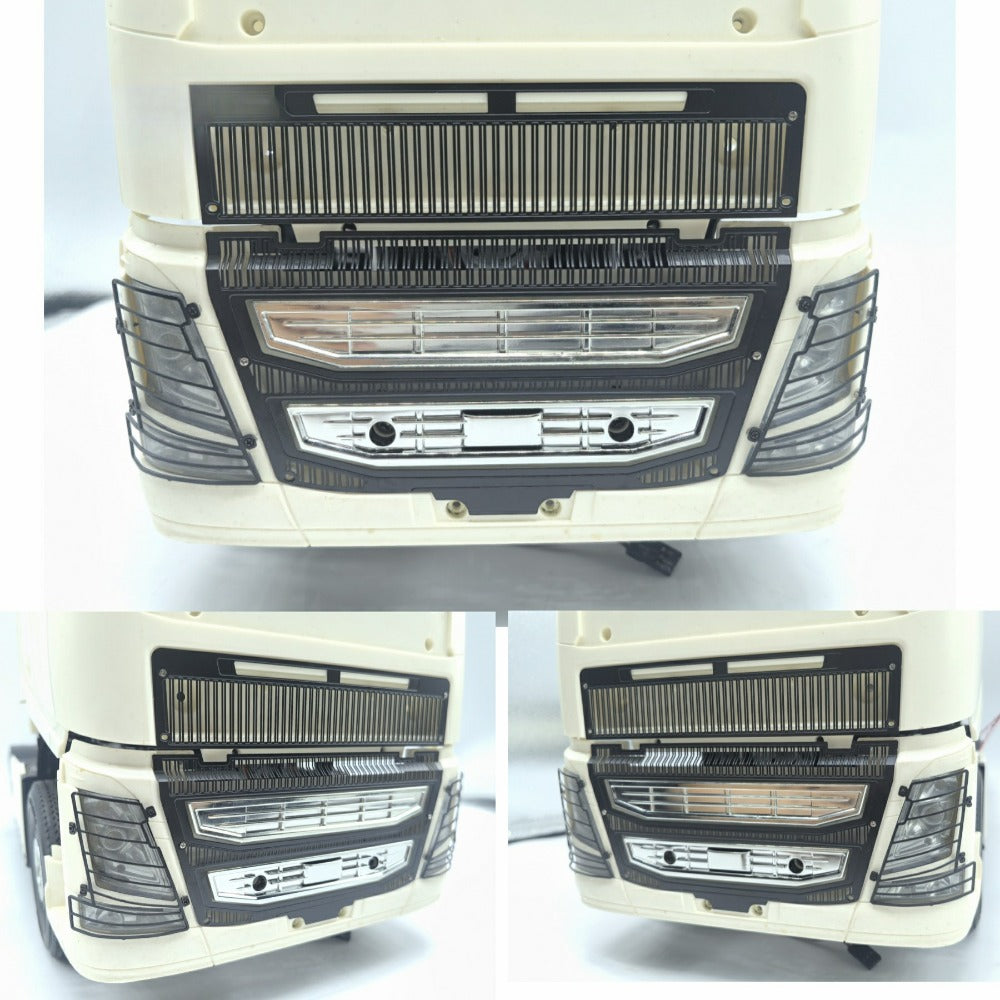 DEGREE Tamiya 1/14 56362 VOLVO RC TRACTOR 56375 56360 Metal Intake Hood with Light