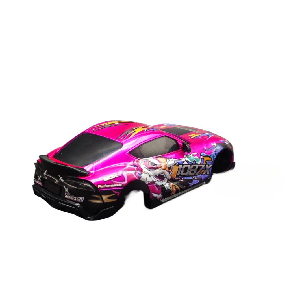 1/24 SUPRA plastic body with paint wheelbase 108mm for rc drift car