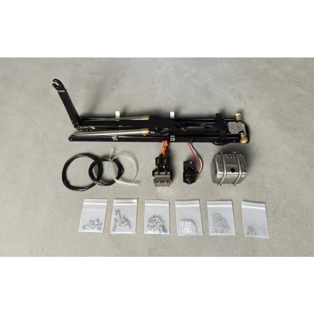 1/14 Tamiya Rc Tractor Full Metal Hydraulic Roll-on and Roll-off Truck Modification Kit