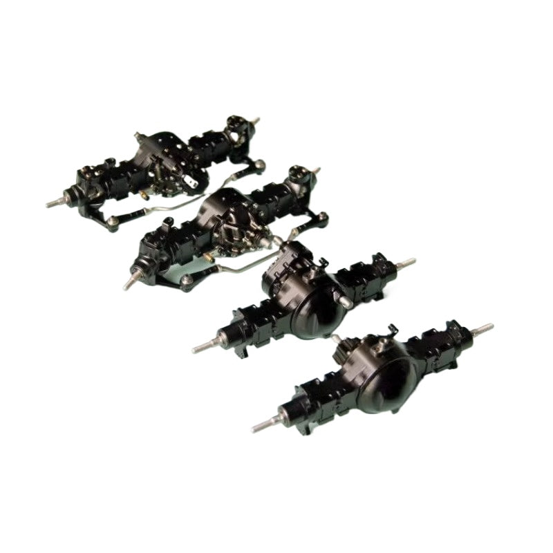 8x8 6x6 4x4 Metal Differential Lock Power Axle for 1/14 Tamiya RC Truck tractor