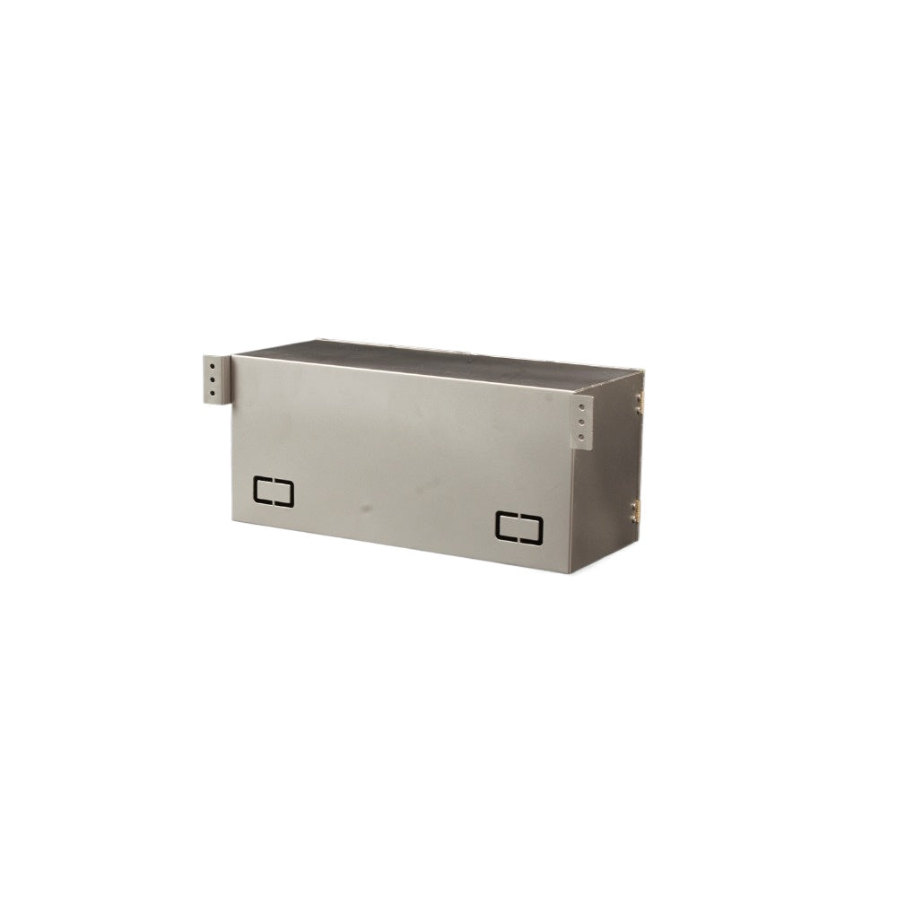 1/14 Tamiya Rc Tractor Stainless Steel Toolbox Model 142mm X59mm X64mm