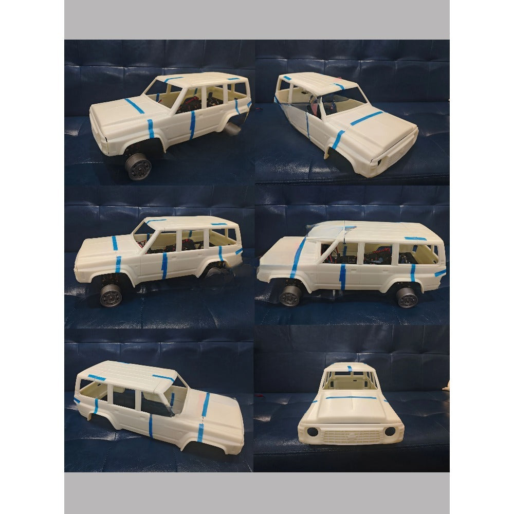3d Print Shell Y60 5 Door 313/324 WHEELBASE for SCX10 TRX4 NT4 RGT 1/10 Rc Car DIY