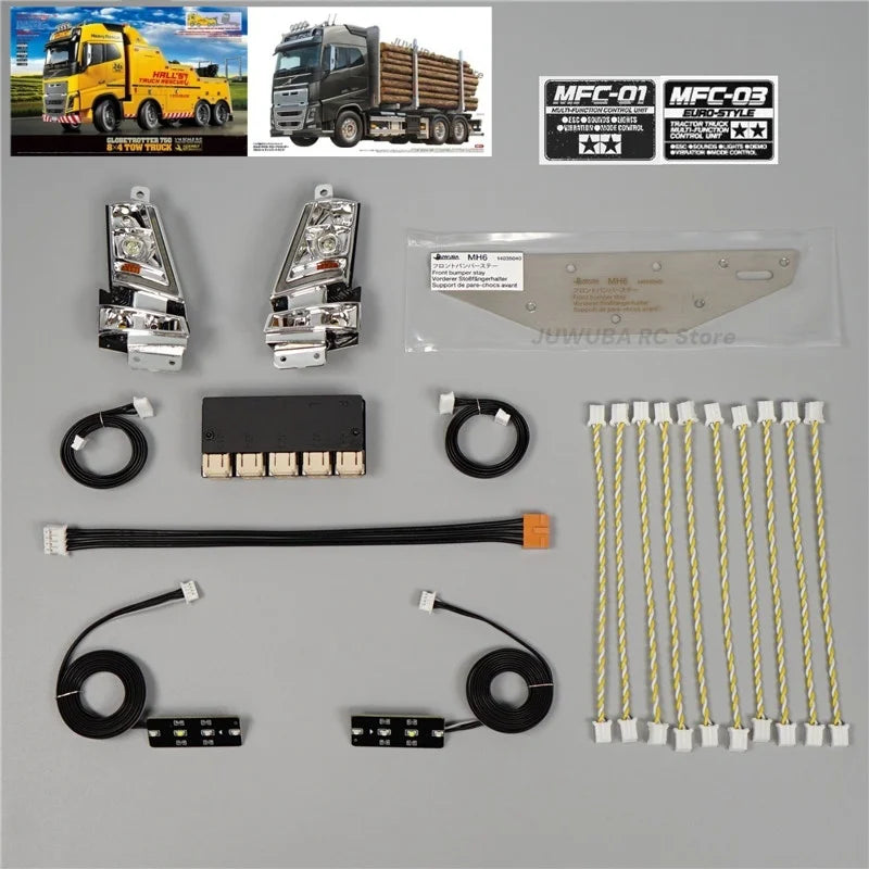 Headlight LED 5V For 1/14 Tamiya FH16 750 For MFC-01 MFC-03 RC rc Tractor Truck 56360 56362