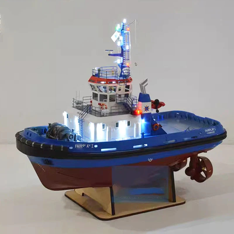 Fairplay I 1/50 Rc Port Tugboat with Light Finished Boat