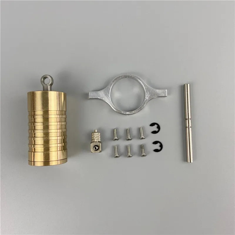 Metal Hydraulic Oil Cylinder pump tank ESC kit for 1/14 Tamiya RC Truck Trailer Tipper