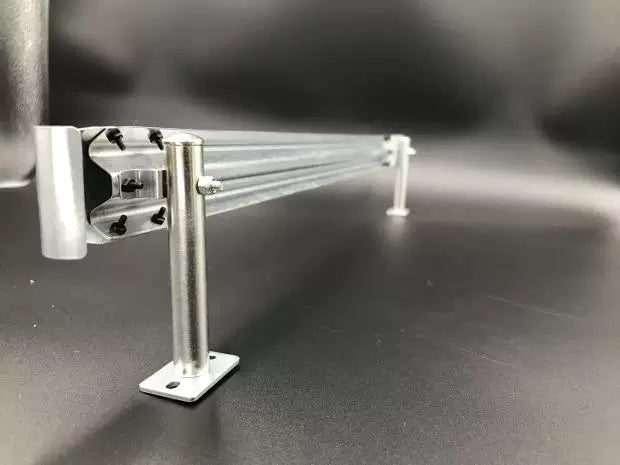 CROSSRC 1/10 Rc Car Full Metal Simulation Scene Highway Fence Guardrail Kit CS-97400270