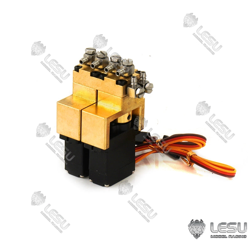 LESU 1/14 Rc Hydraulic Engineering Vehicle Hydraulic Reversing Valve 7ch Y-1537
