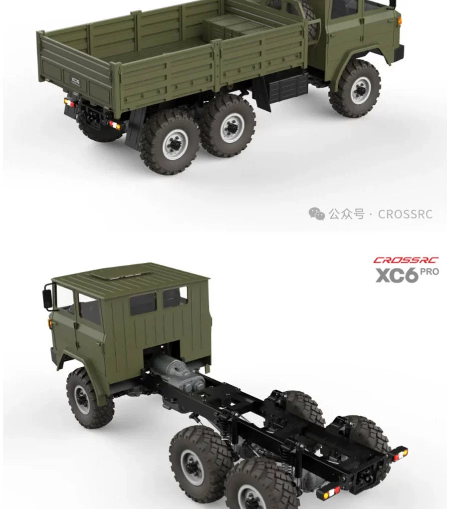 CROSSRC XC6 Pro 6X6 Rc Car RTR