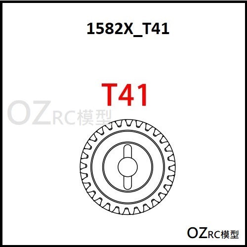 CAPO CD1582X QUEEN Rc Car Gearbox Parts