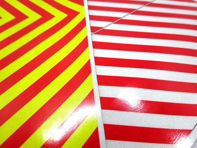 1/14 TAMIYA RC TRACTOR Reflective Warning Sticker