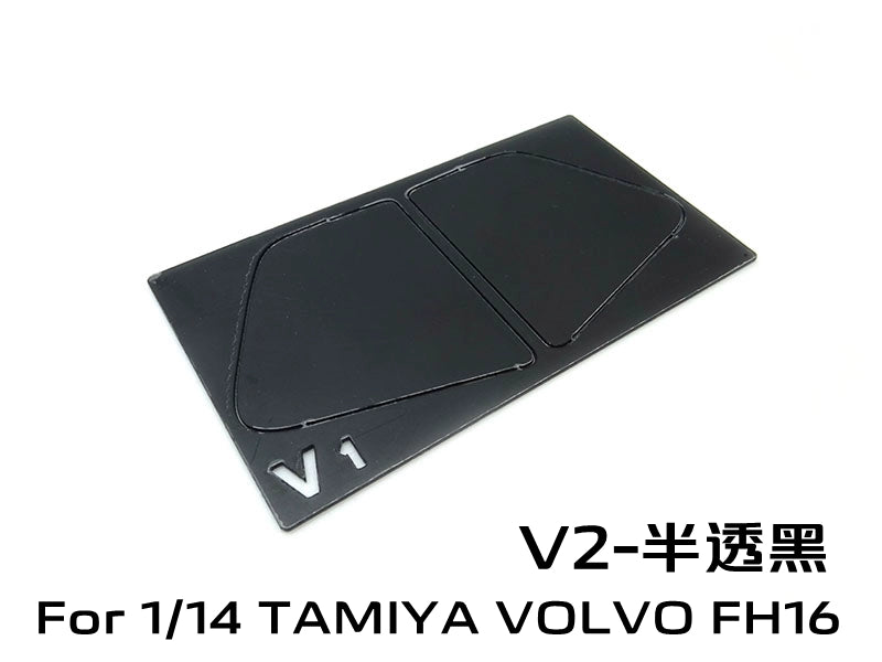 KAYA 1/14 Tamiya FH16 750 56360 56375 56362 Rc Tractor Side Small Window Panel D1002