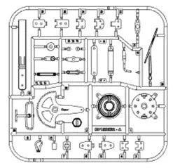 CAPO SIXER1 Jimny Samurai 1/6 Rc Car Shell Repair Parts CD15828