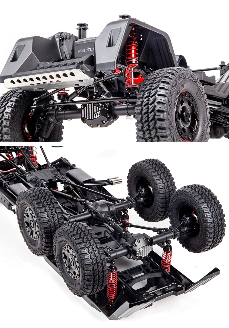 KM TRACTION HOBBY 1/8 BG630 6x6 G63 Km6 Rc Car RTR