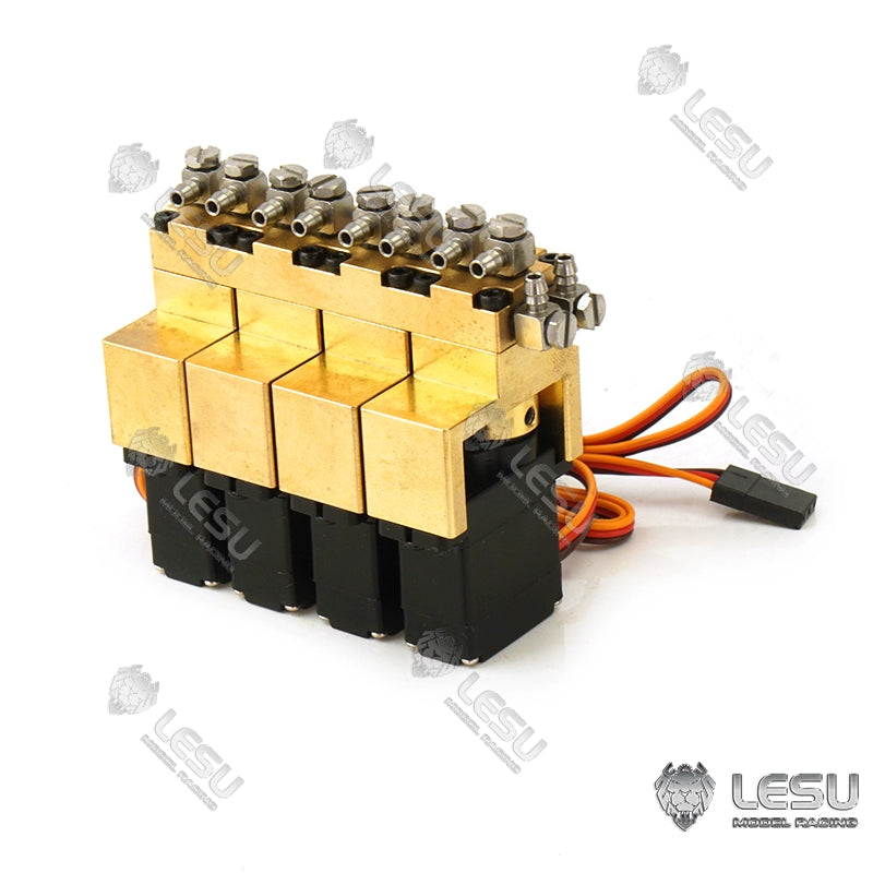 LESU 1/14 Rc Hydraulic Engineering Vehicle Hydraulic Reversing Valve 7ch Y-1537