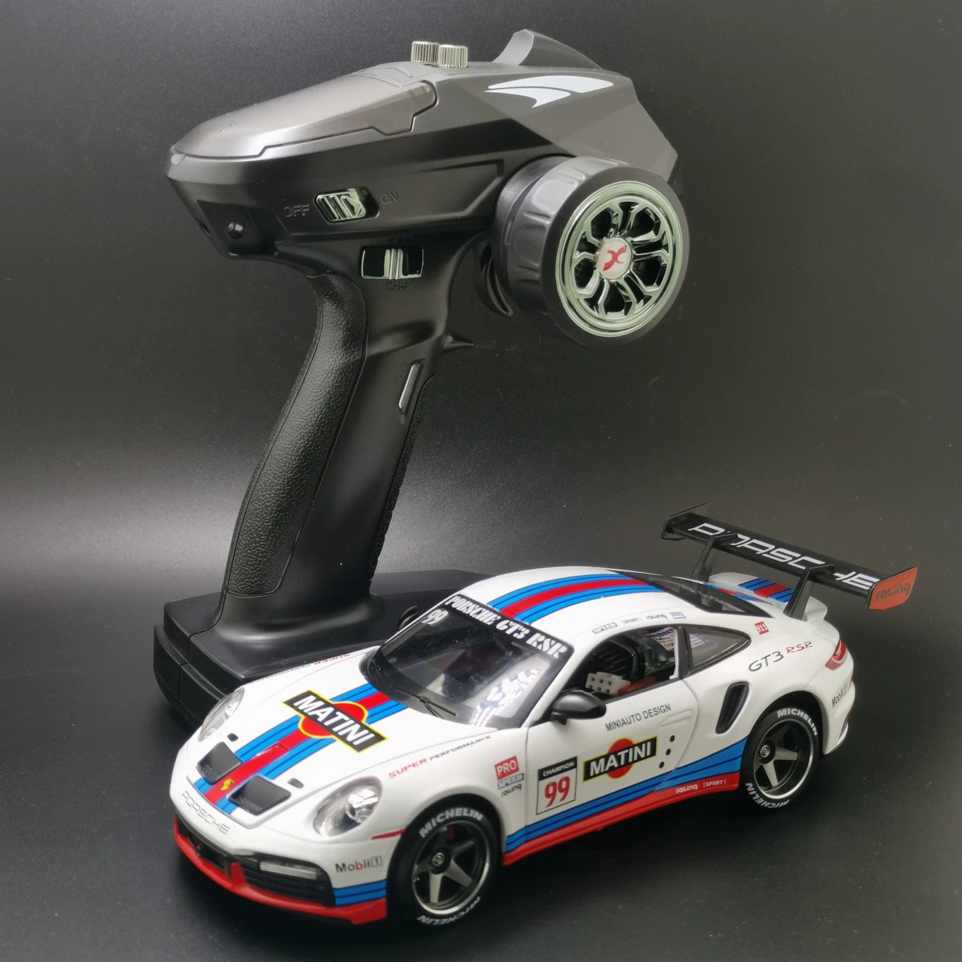 1/24 MINI D GTR Rwd Brushless Motor with Gyroscope Rc Drift Car RTR
