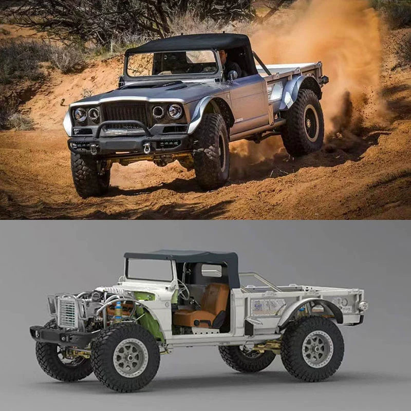 TWOLF 1/8 M715 Rc Metal Pickup KIT