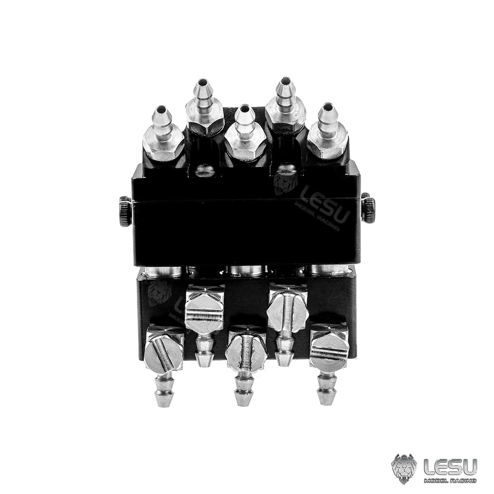 Lesu 1/14 AOUE LR960 Rc Hydraulic 5-way Oil Nozzle Quick Change Coupler Y-1560 Y-1560-A Y-1560-B