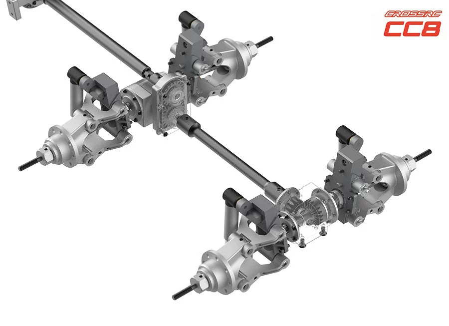 CROSSRC CC8 1/12 8x8 Metal Transport Truck KIT