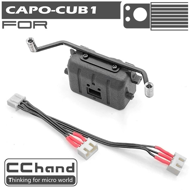 CChand CAPO CUB1 Rc Car Simulation Fuel Tank Exhaust Pipe Free Disassembly Charging