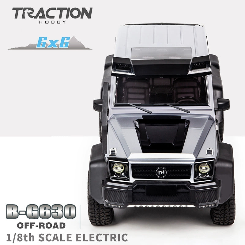 KM TRACTION HOBBY 1/8 BG630 6x6 G63 Km6 Rc Car RTR