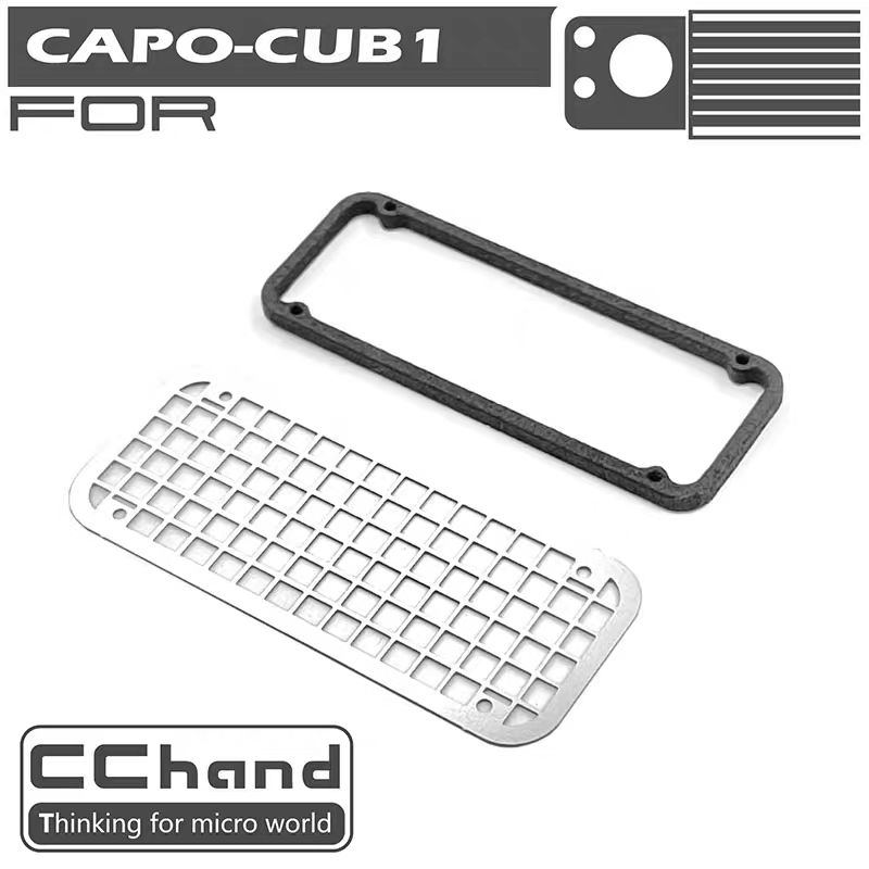 Capo Cub1 1/18 Rc Car Luggage Rack Bumper Metal OP Parts
