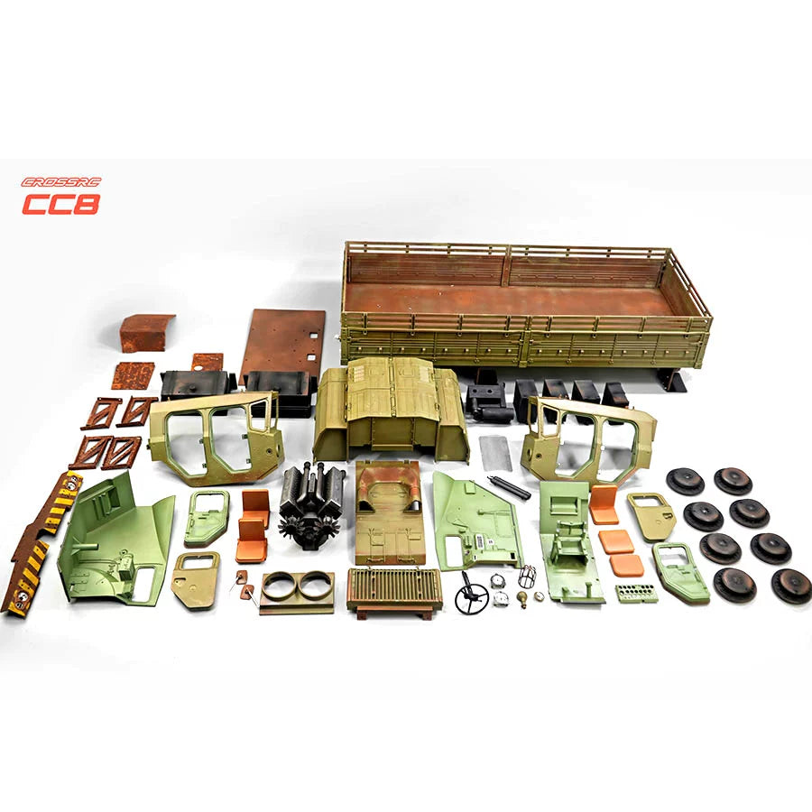 CROSSRC CC8 1/12 8x8 Metal Transport Truck KIT
