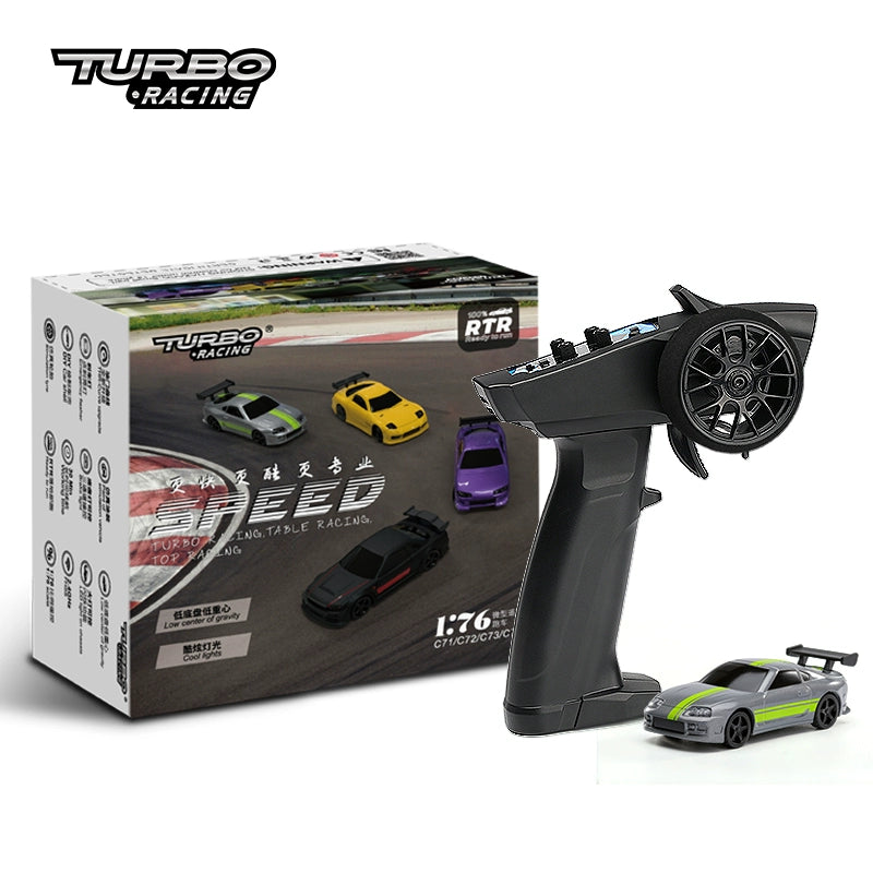TURBO RACING 1:76 C74 C71 C72 C75 Mini RC Car RTR