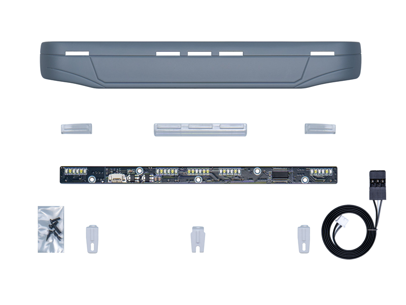 JUWUBA 1/14 Tamiya 770S 56368 Rc Tractor Sun Visor Light 770-W18C