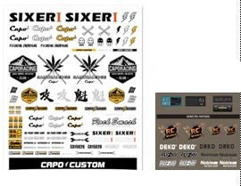 CAPO SIXER1 Jimney Samurai Rc Car Frame Parts