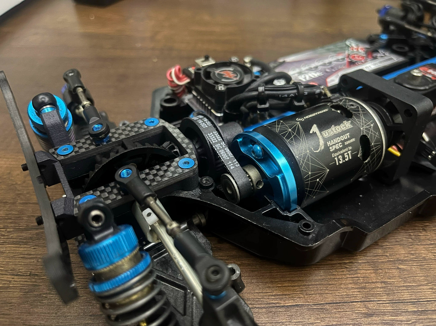 Tamiya Tt02 1/10 Rc Car Modification Open Gearbox Kit