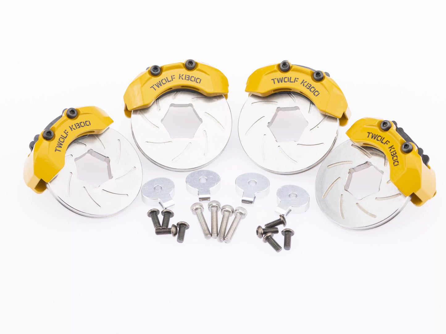 TWOLF M715 Rc Car Metal Simulation Disc Brake 4pcs
