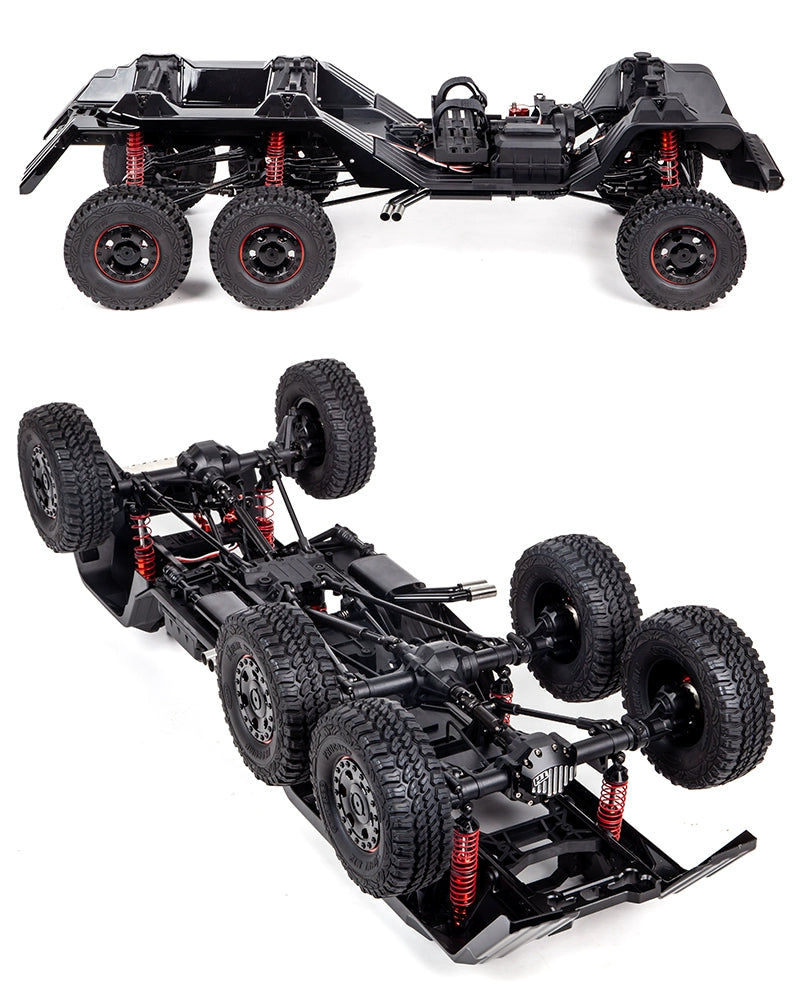 KM TRACTION HOBBY 1/8 BG630 6x6 G63 Km6 Rc Car RTR