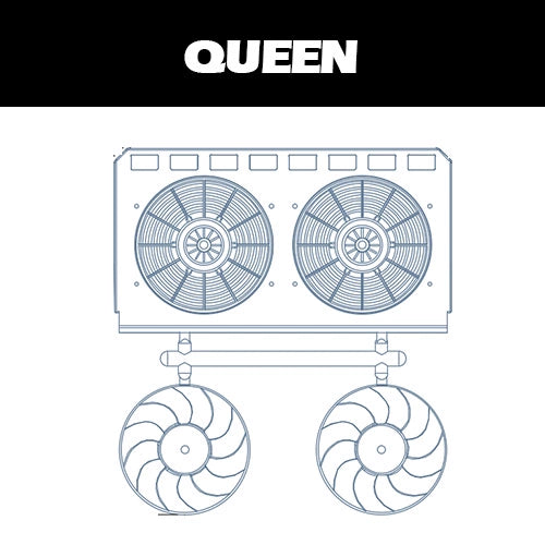 Capo QUEEN 1/8 Rc Car CD1582X Hood Center Console Seat Fan Plastic Parts