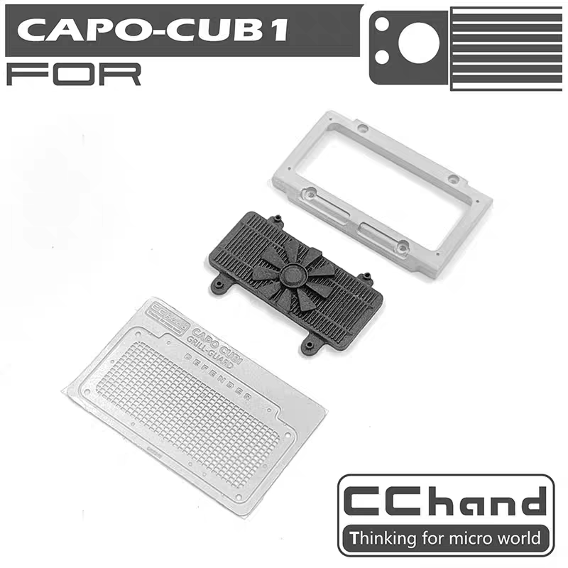 Capo Cub1 1/18 Rc Car Luggage Rack Bumper Metal OP Parts