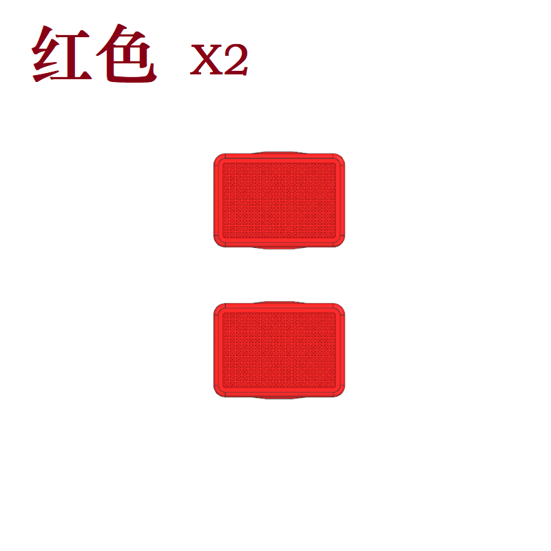 JUWUBA TAMIYA 1/14 King Hauler RC TRACTOR TRILER Tail Light Plastic Cover