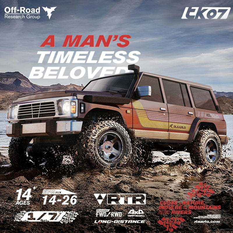RLAARLO TK07 1/7 RC CAR RTR