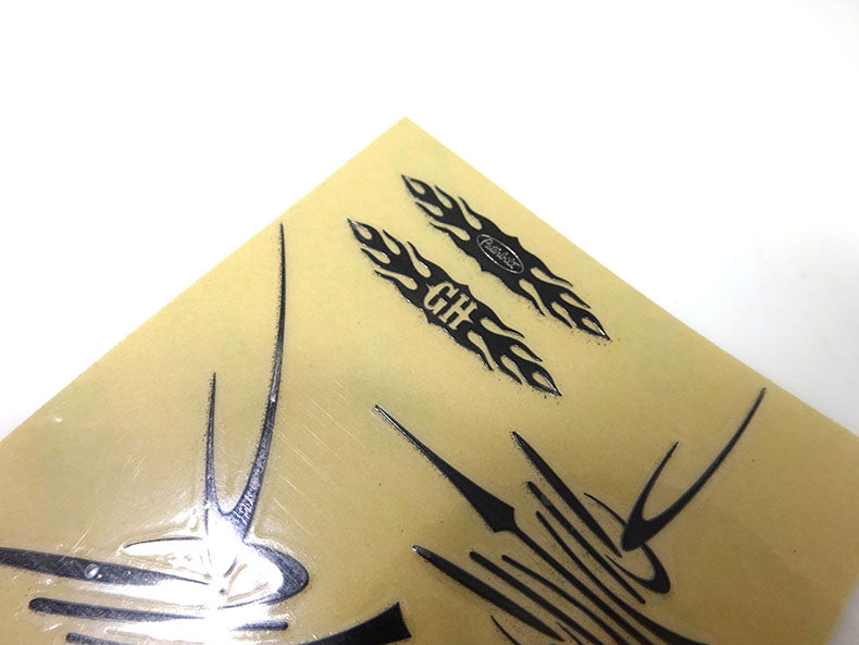 1/14 tamiya king hauler rc tractor metal sticker