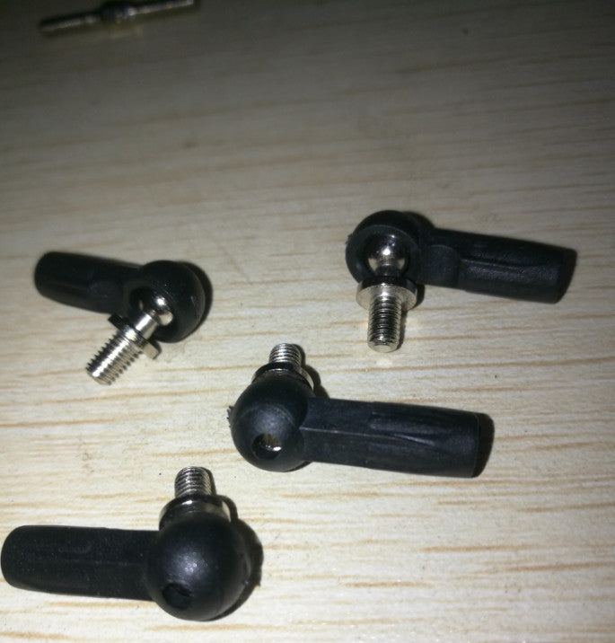 10Pcs 4.8mm Ball Head Rubber Cap for 1/10 YOKOMO YD2 Sakura CS MST Rc Drift Car