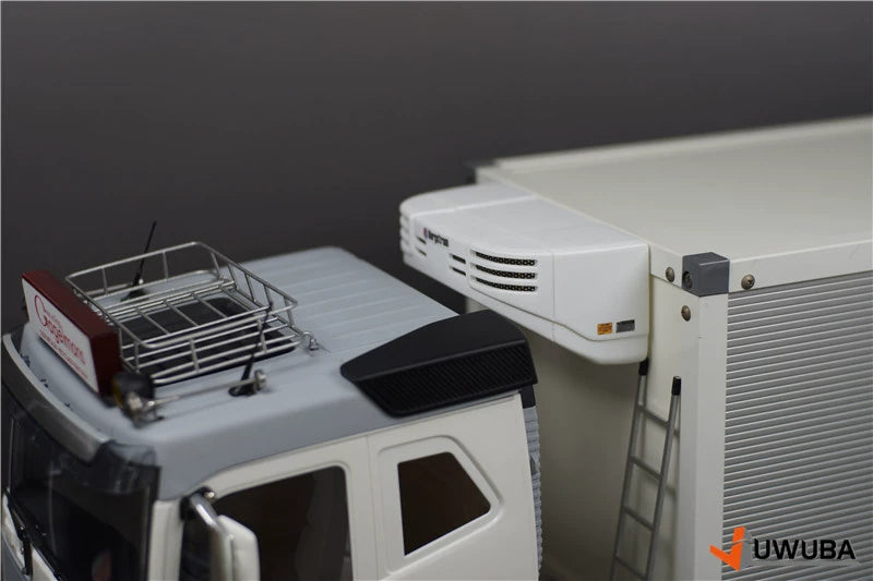 1/14 Tamiya Rc Tractor Container Refrigerator Plastic Model