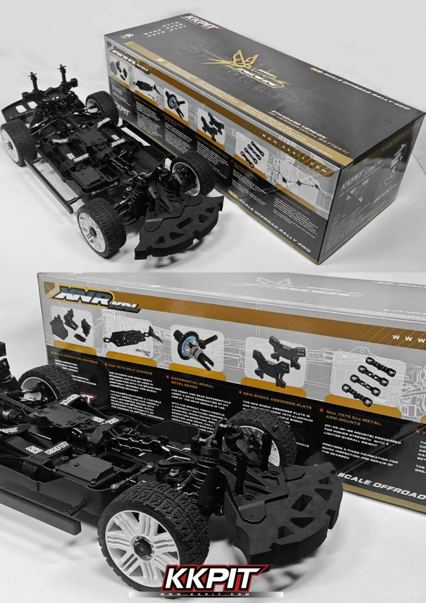 KKPIT XNR 1/7 Dakar Painted Rc Rally Car RTR