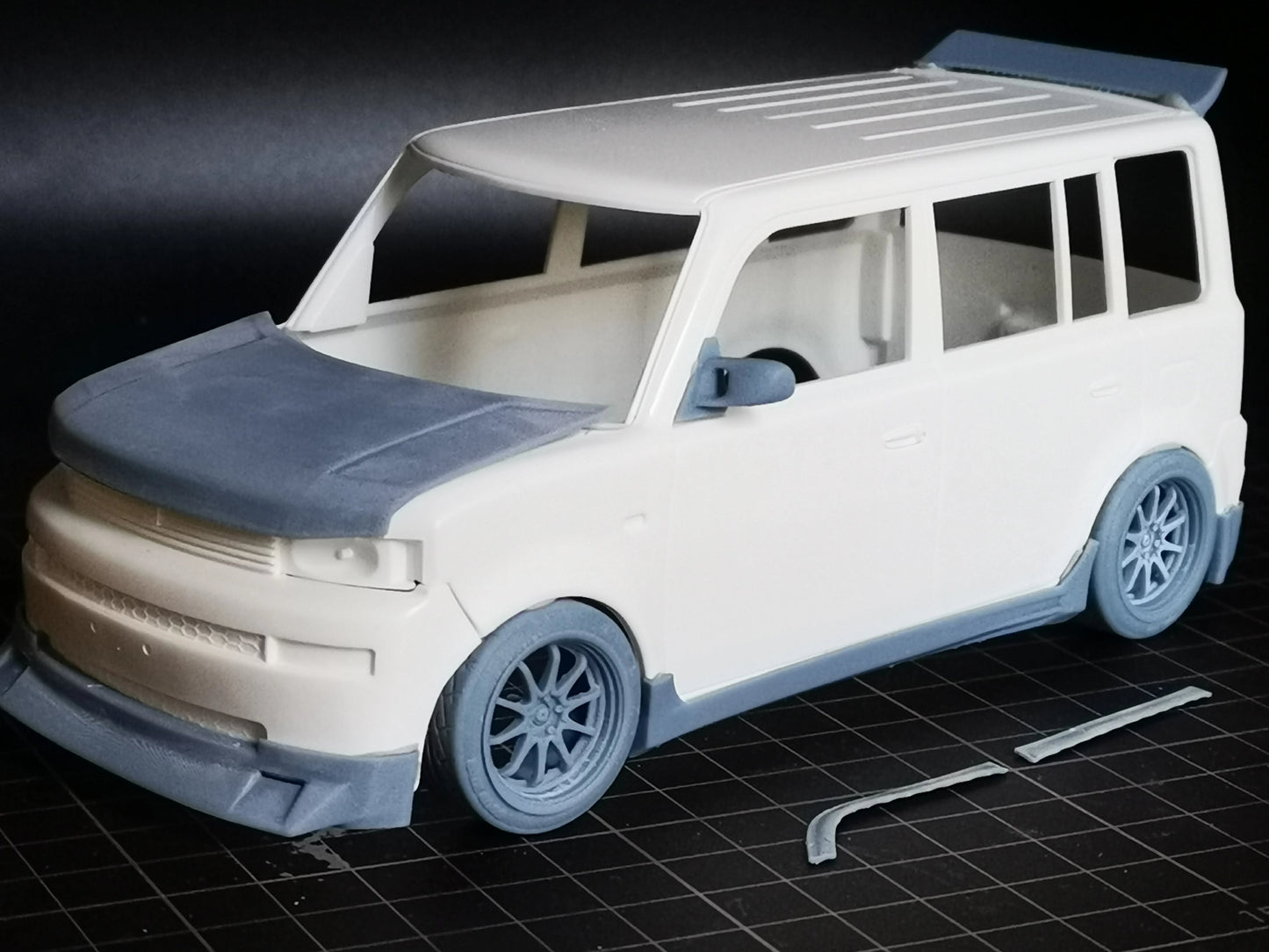 1/24 Fujimi 047393 3d Printing OP Parts