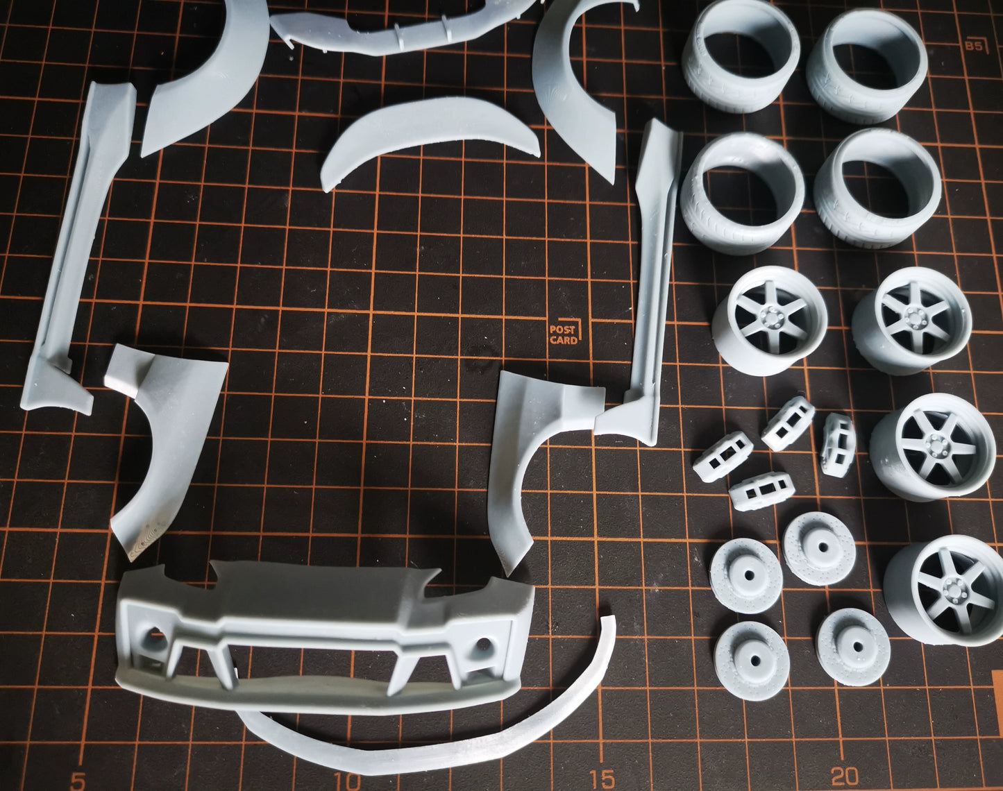 1/24 tamiya GR86 ResultJP shell 3d print op parts